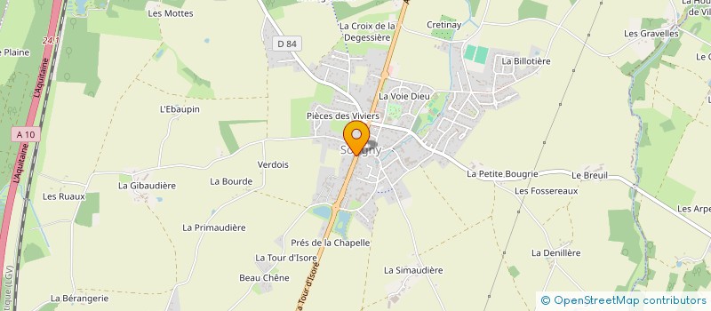 localisation de l'entreprise BOPHELMAX  SORIGNY