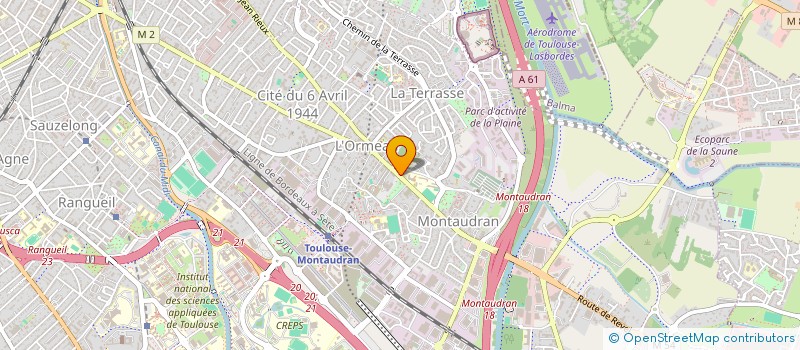 localisation de l'entreprise BOPI 1 à TOULOUSE