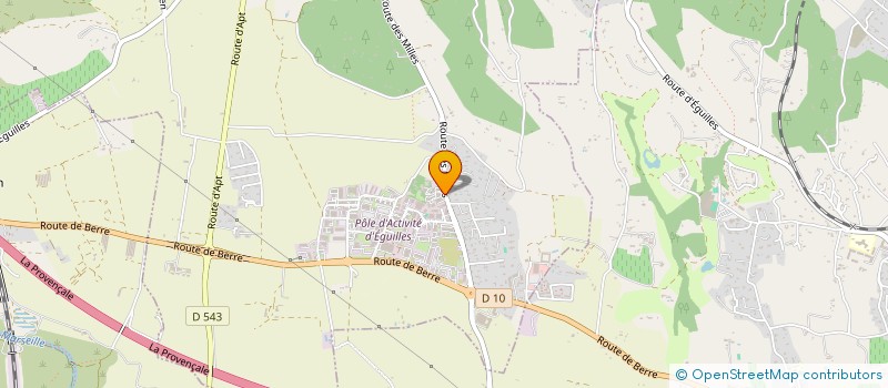 localisation de l'entreprise BOPI  EGUILLES