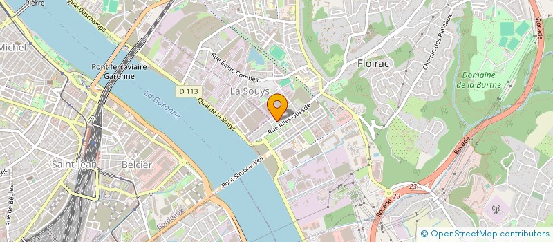 localisation de l'entreprise BOPIE DU BATIMENT SARL  FLOIRAC