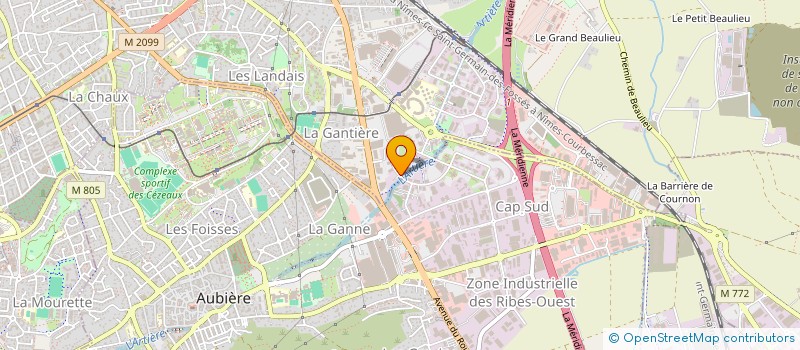 localisation de l'entreprise BOPLUME DERMATOLOGIE  CLERMONT-FERRAND