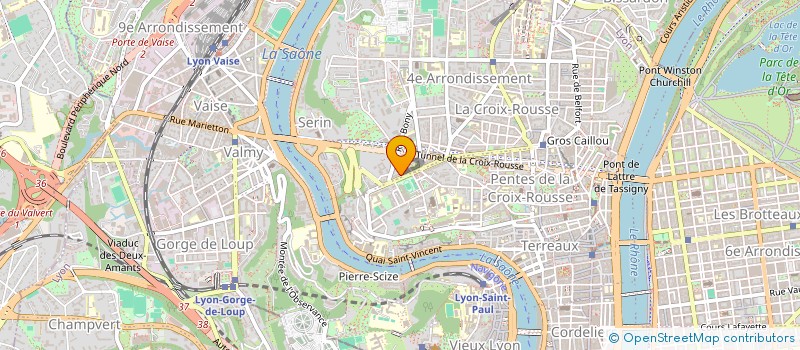 localisation de l'entreprise BOPLUME INVEST  LYON