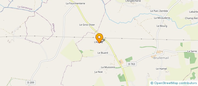 localisation de l'entreprise BOPY PARTNERS à COURTOMER