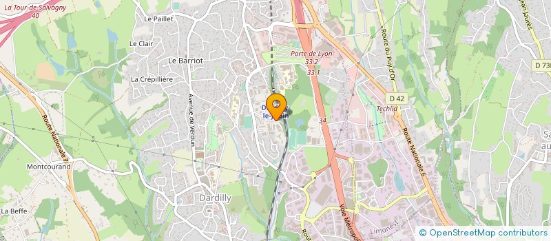 localisation de l'entreprise BOQIS à DARDILLY