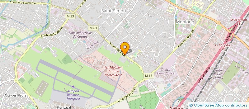 localisation de l'entreprise BOQUET à TOULOUSE