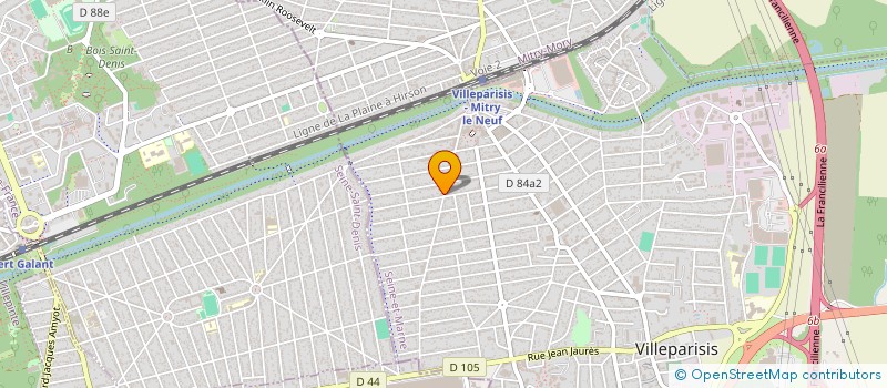 localisation de l'entreprise BOR EXPRESS à VILLEPARISIS