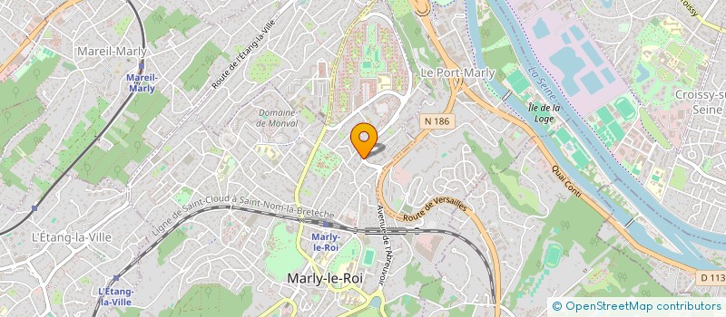 localisation de l'entreprise BOR2MER  SAINT-GERMAIN-EN-LAYE