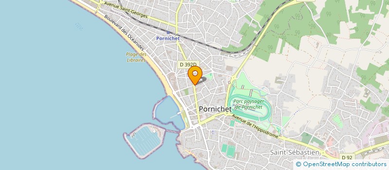 localisation de l'entreprise BORA à PORNICHET