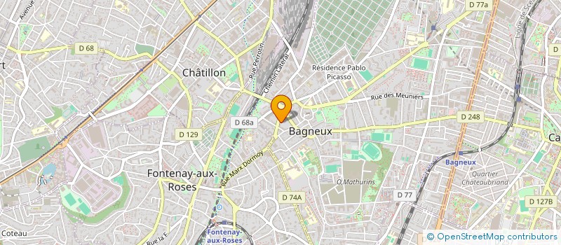 localisation de l'entreprise BORA IMMO à BAGNEUX