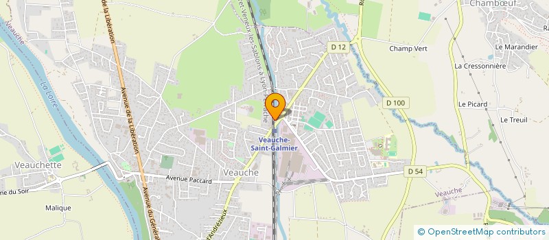 localisation de l'entreprise BORAAL à VEAUCHE