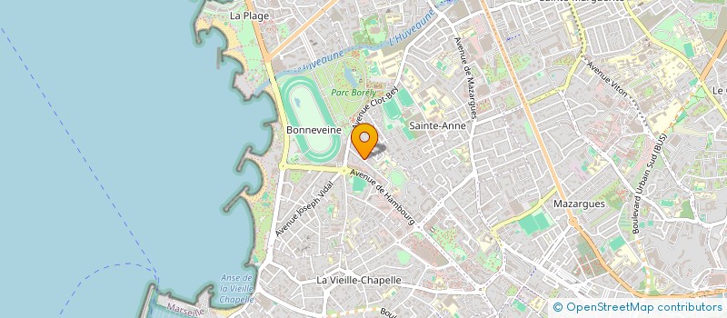 localisation de l'entreprise BORABO à MARSEILLE