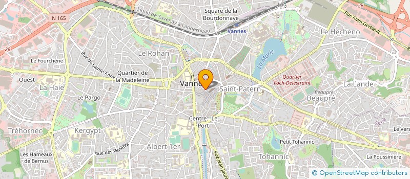 localisation de l'entreprise BORACAY à VANNES