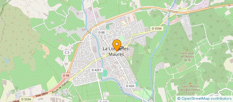 localisation de l'entreprise BORAGNO GEORGES AT ALAIN à LA LONDE-LES-MAURES
