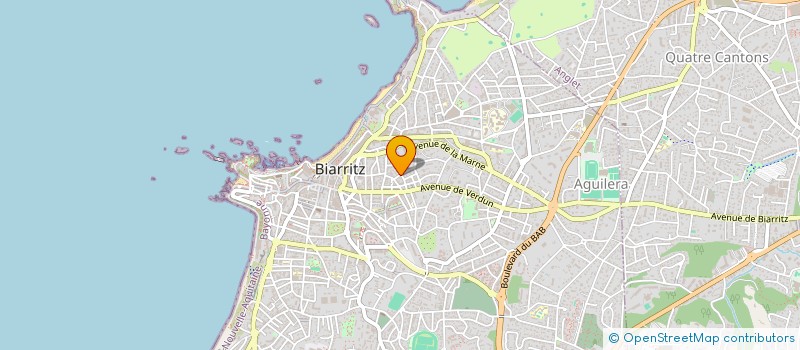 localisation de l'entreprise BORAITA à BIARRITZ