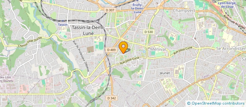 localisation de l'entreprise BORAKOM à TASSIN-LA-DEMI-LUNE