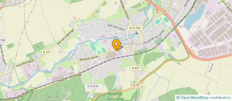 localisation de l'entreprise BORALEX DEUX CHAISES ET LE THEIL à BLENDECQUES