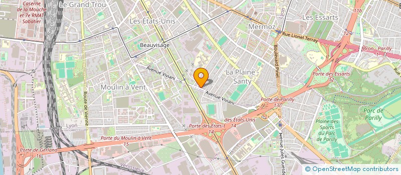 localisation de l'entreprise BORALI  LYON