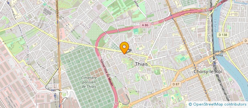 localisation de l'entreprise BORATECH CONSULTING à THIAIS