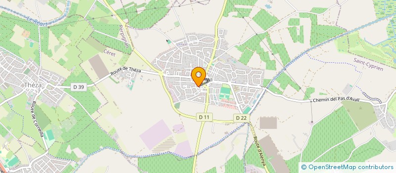 localisation de l'entreprise BORBAT  ALENYA