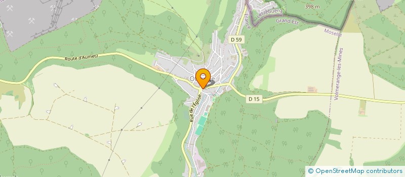 localisation de l'entreprise BORBI INVEST 35  OTTANGE