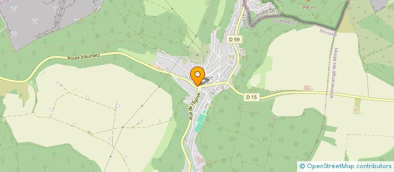 localisation de l'entreprise BORBICONI IMMOBILIER  OTTANGE