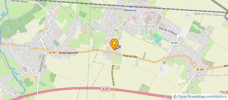 localisation de l'entreprise BORCEVAL CONSULTING à NIEPPE
