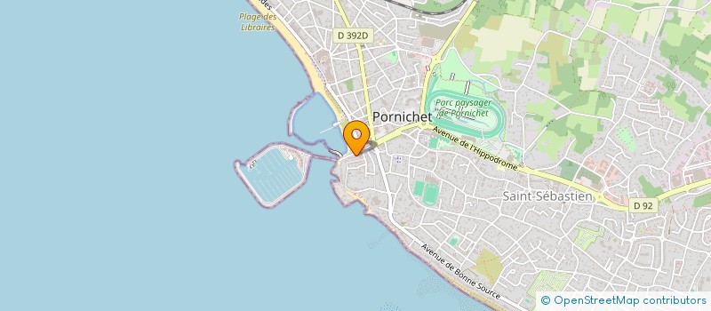 localisation de l'entreprise BORD A BORD  PORNICHET