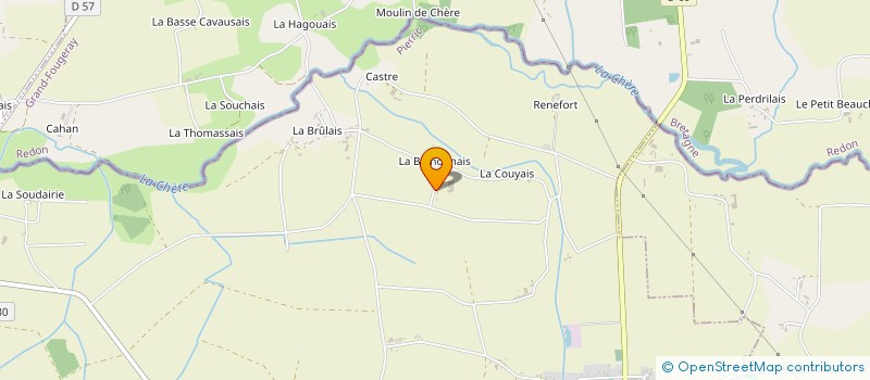 localisation de l'entreprise BORD DE CHERE à PIERRIC