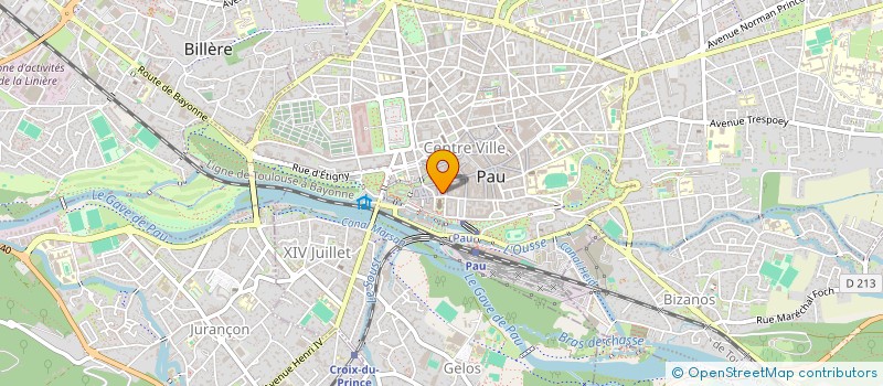 localisation de l'entreprise BORD DE GAVE à PAU