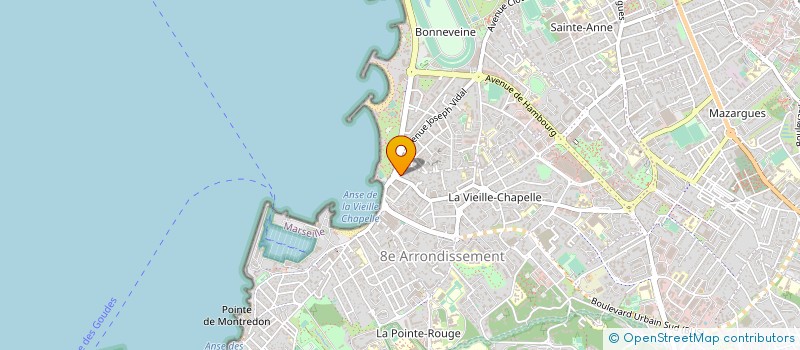 localisation de l'entreprise BORD DE MER à MARSEILLE