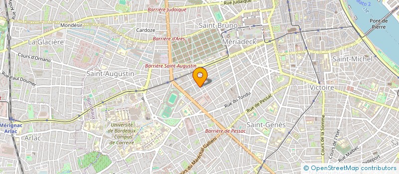 localisation de l'entreprise BORD'EAU EXPERIENCE TOUR  BORDEAUX