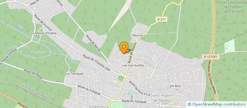 localisation de l'entreprise BORD'ECHOP  SAINT-AUBIN-DE-MEDOC