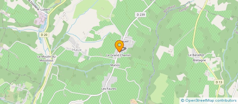 localisation de l'entreprise BORD HAUX  HAUX