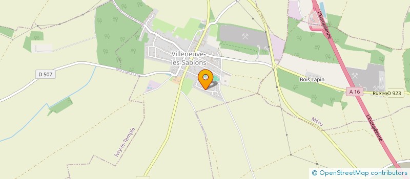 localisation de l'entreprise BORD RENOVATION  VILLENEUVE-LES-SABLONS