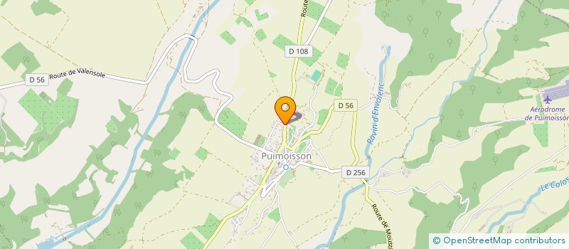 localisation de l'entreprise BORDA à PUIMOISSON