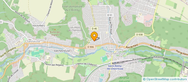 localisation de l'entreprise BORDA  SAINT-REMY-LES-CHEVREUSE