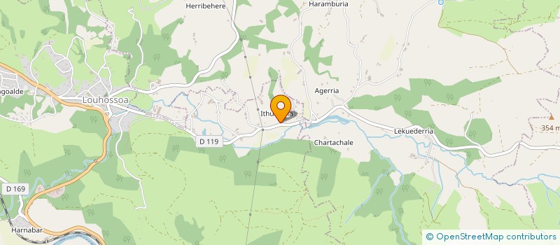 localisation de l'entreprise BORDA XALBAT TINDU LANAK  LOUHOSSOA