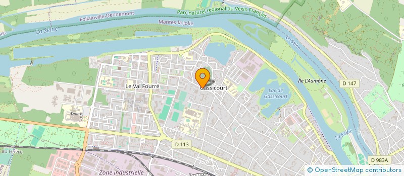 localisation de l'entreprise BORDAIS & BORDAIS à MANTES-LA-JOLIE