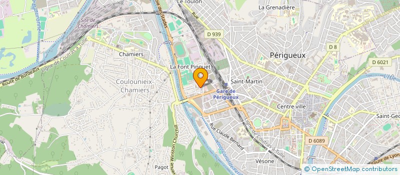 localisation de l'entreprise BORDAS ELECTRIC à PERIGUEUX
