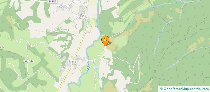 localisation de l'entreprise BORDATXOA  ANCE FEAS