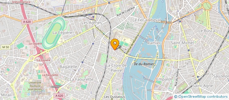localisation de l'entreprise BORDE BLANCHE à TOULOUSE