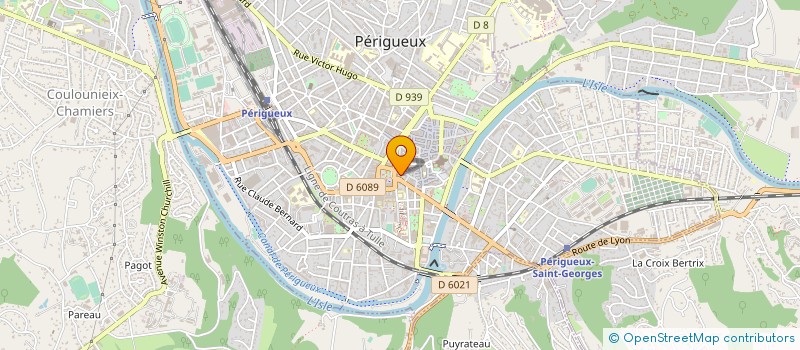 localisation de l'entreprise BORDE CANAL DANIEL CIRPAH à PERIGUEUX