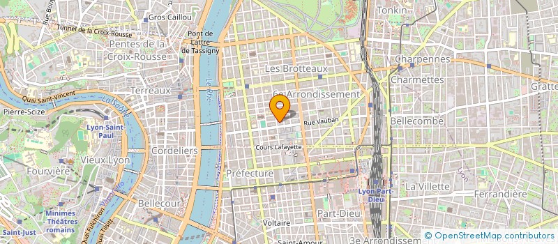 localisation de l'entreprise BORDE GESTION à LYON