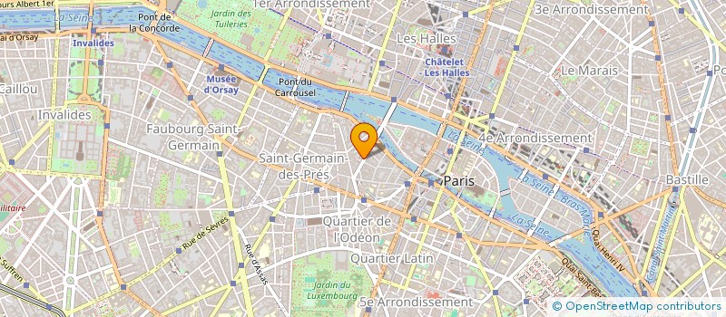 localisation de l'entreprise BORDE                   ROBERT  PARIS