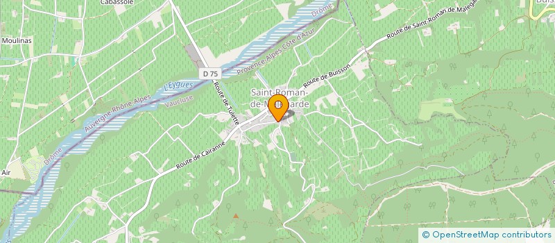 localisation de l'entreprise BORDE SYLVAIN  SAINT-ROMAN-DE-MALEGARDE
