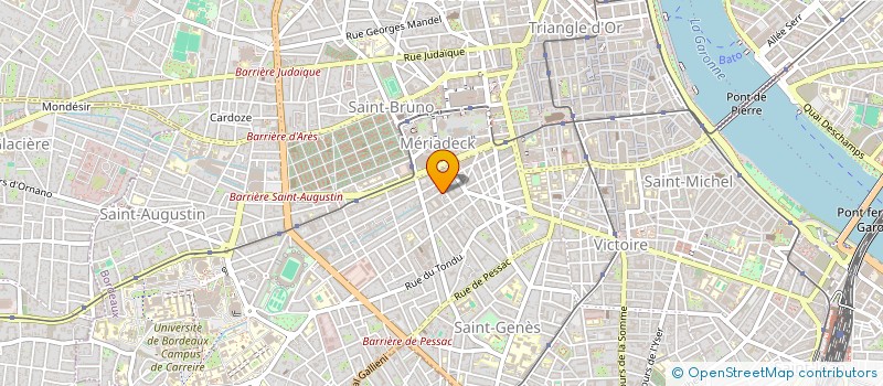 localisation de l'entreprise BORDEAUX AIDE SERVICE à BORDEAUX
