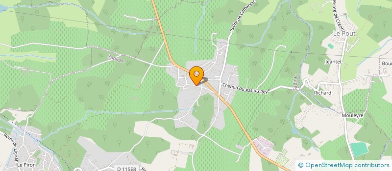 localisation de l'entreprise BORDEAUX APPARTS MEUBLES  SADIRAC