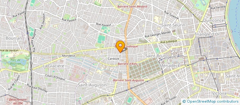 localisation de l'entreprise BORDEAUX AQUITAINE NOUVEAUTES à BORDEAUX