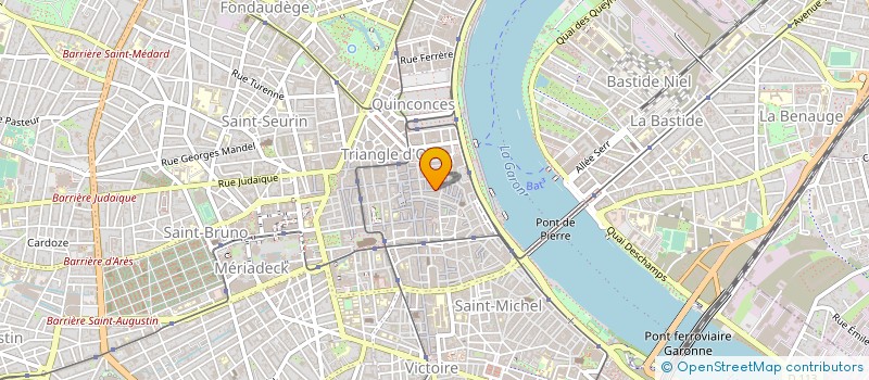 localisation de l'entreprise BORDEAUX ARTISANAT ET LOISIRS à BORDEAUX