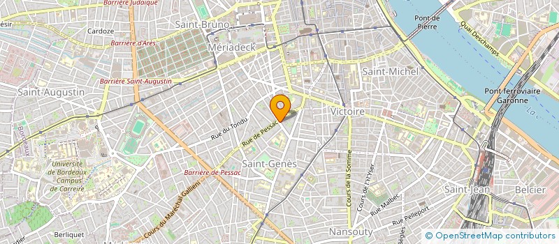 localisation de l'entreprise BORDEAUX ARTIST-RUN-SPACE  BORDEAUX